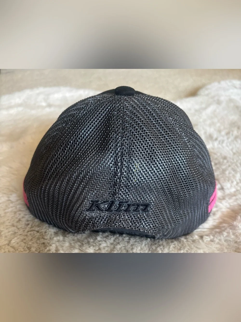 Klim Black & Pink Vista Mesh Hat With Adjustable Strap